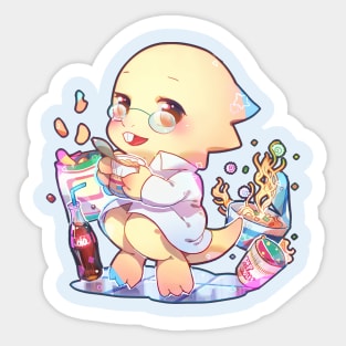 undertale- alphys Sticker